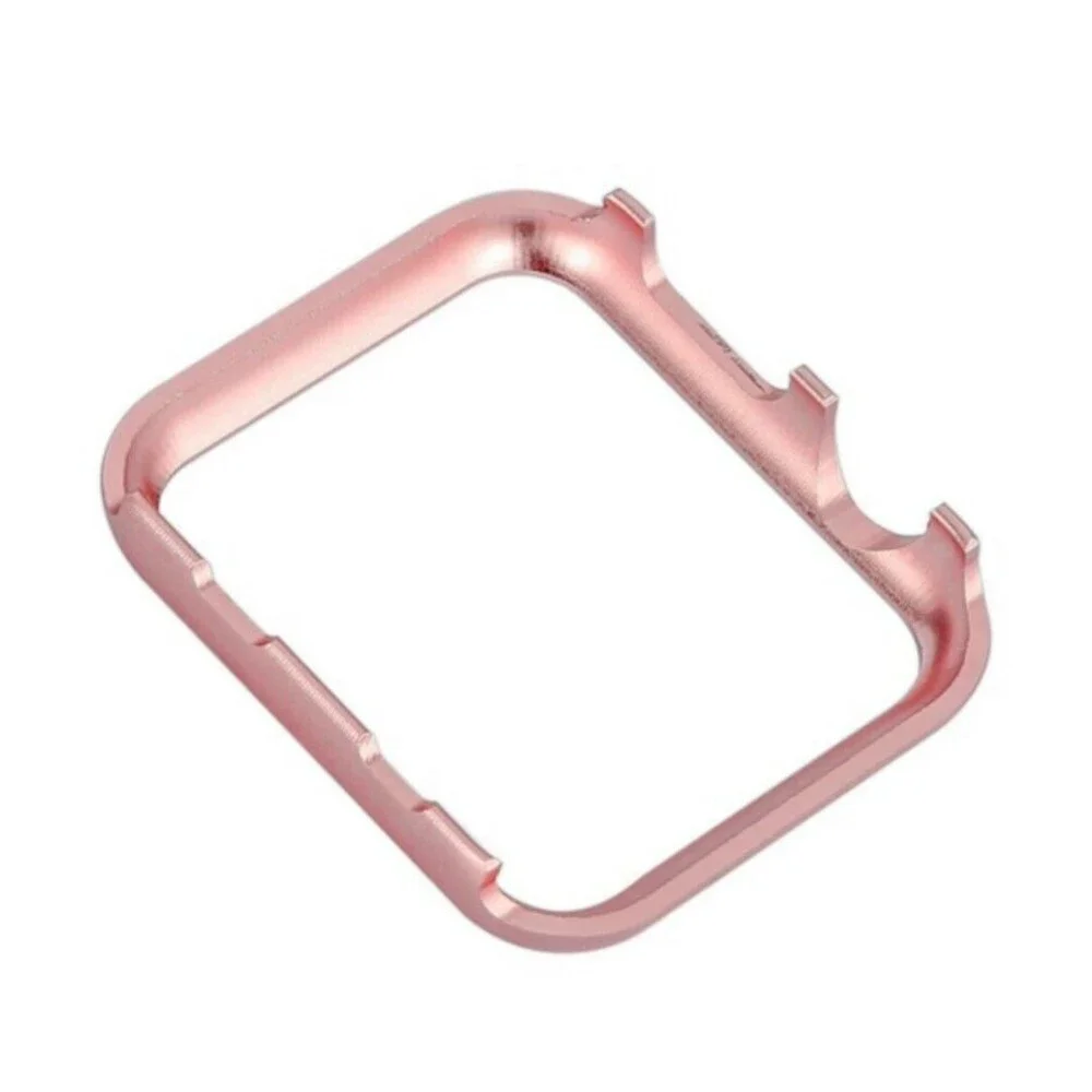 40mm Rose Gold Women's Bling Crystal Diamonds Case For Apple Watch L194